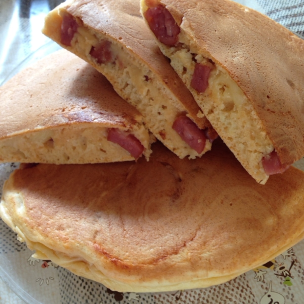 ウインナーとチーズ入りホットケーキ レシピ 作り方 By ろみちゃん 楽天レシピ ウインナーとチーズ入りホットケーキ レシピ 作り方 By ろみちゃん 楽天レシピ